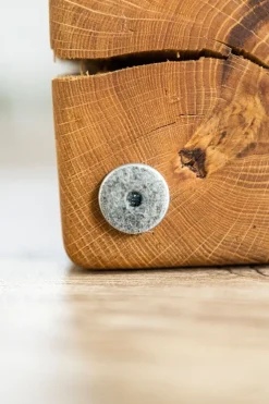 Blockmanufaktur Niedriger Eichen-Beistelltisch