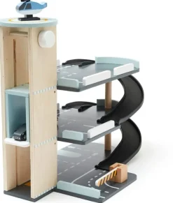 Kinder Kids Concept Parkhaus aus Holz