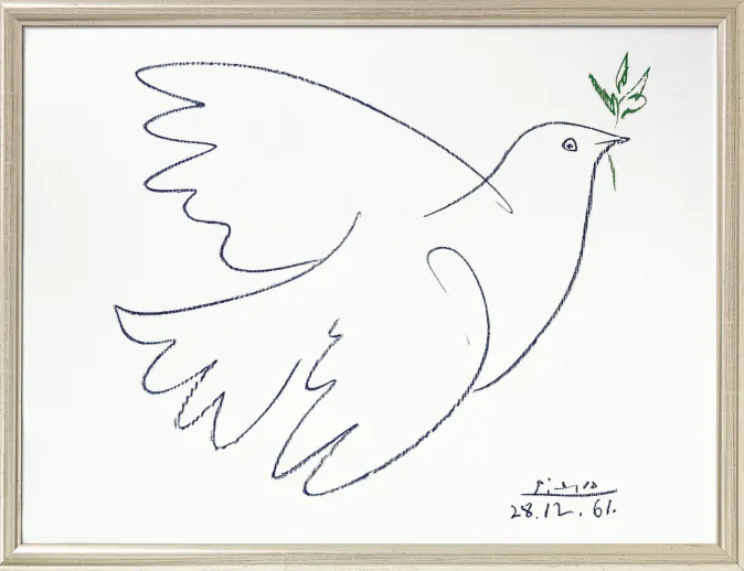 Ars mundi Picasso, Pablo: »Friedenstaube«, 1961