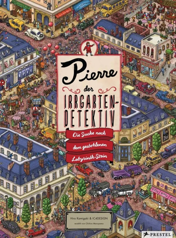 Kinder ZEIT Buchhandlung Pierre, der Irrgarten-Detektiv