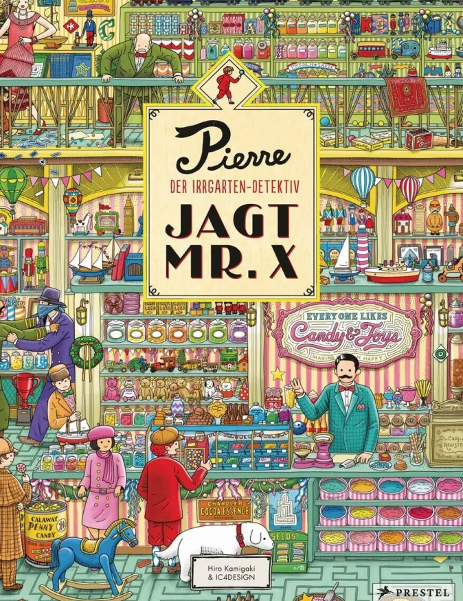 Kinder ZEIT Buchhandlung Pierre, der Irrgarten-Detektiv