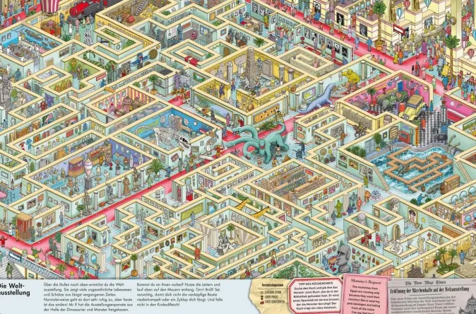 Kinder ZEIT Buchhandlung Pierre, der Irrgarten-Detektiv