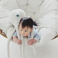 Kinder BigStuffed Plüschtier »Small Albino Octopus«