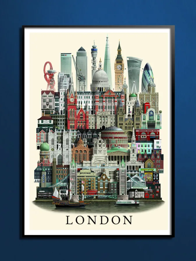 Martin Schwartz Poster »London«