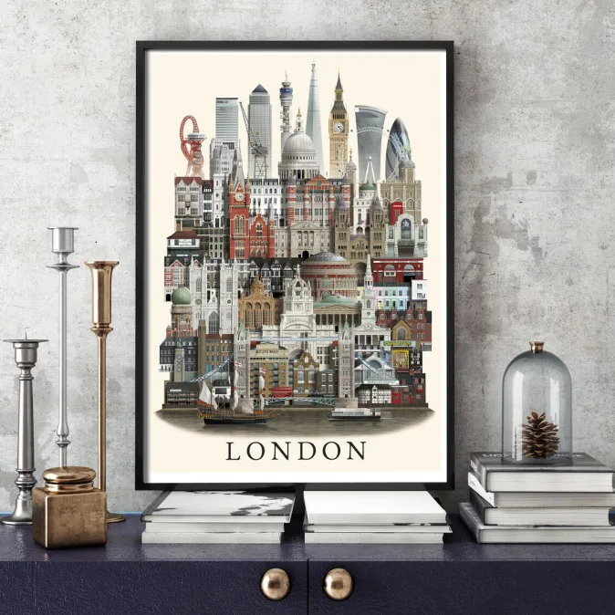 Martin Schwartz Poster »London«
