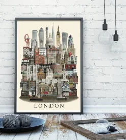 Martin Schwartz Poster »London«