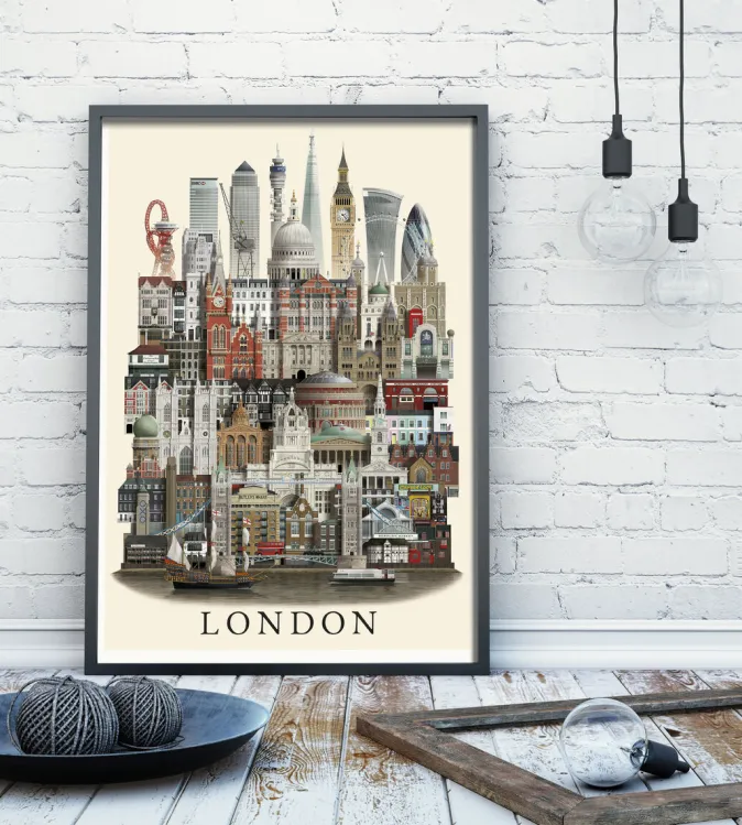 Martin Schwartz Poster »London«