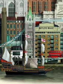 Martin Schwartz Poster »London«