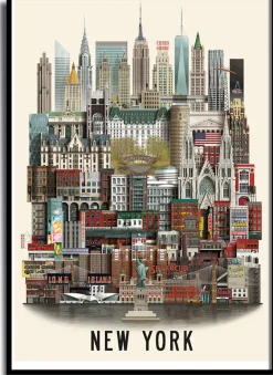 Martin Schwartz Poster »New York«