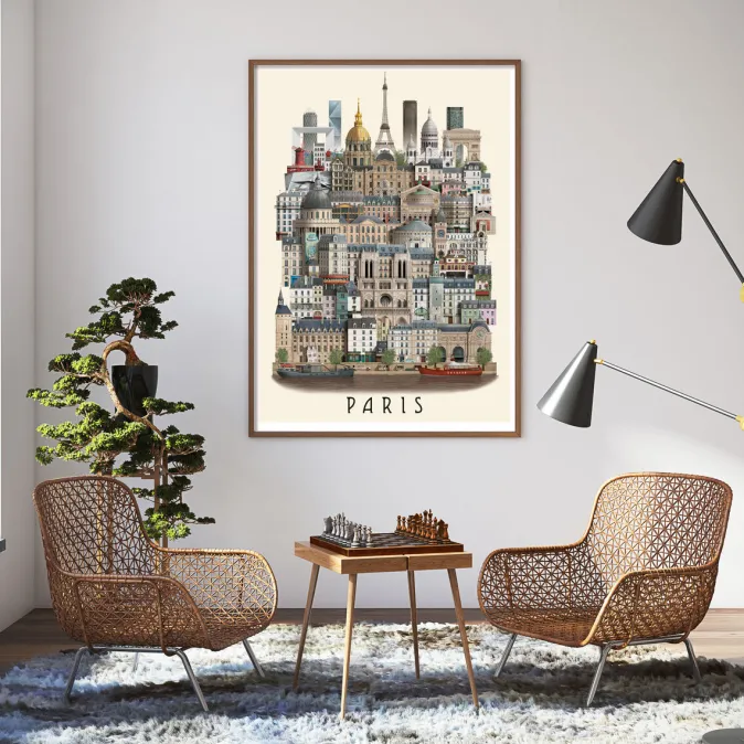 Martin Schwartz Poster »Paris«