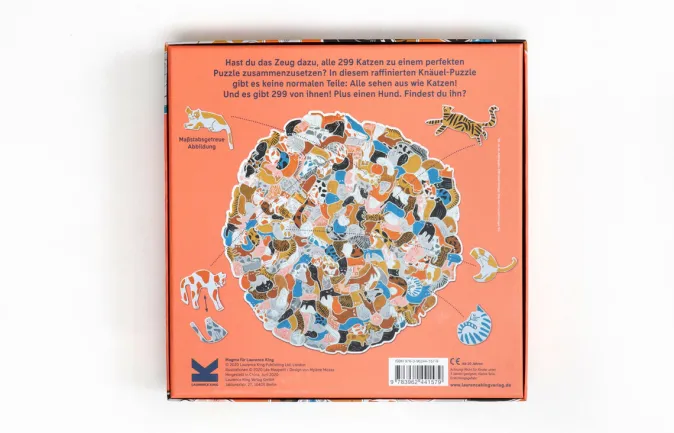 Kinder Laurence King Verlag Puzzle »299 Katzen«