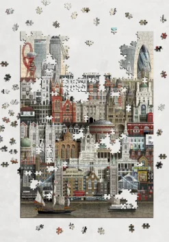 Kinder Martin Schwartz Puzzle 1000 Teile »London«