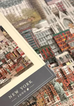 Kinder Martin Schwartz Puzzle 1000 Teile »New York«