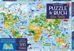 Kinder ZEIT Buchhandlung Puzzle & Buch: Die Welt