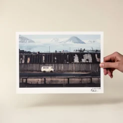 Kinder PRTS Arts Puzzle & Kunstdruck »Ghost Town at the End of the world«