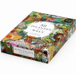Kinder Laurence King Verlag Puzzle »In 50 Pflanzen um die Welt«