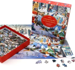 Kinder Laurence King Verlag Puzzle »Literarische Weihnachten«