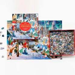 Kinder Laurence King Verlag Puzzle »Literarische Weihnachten«