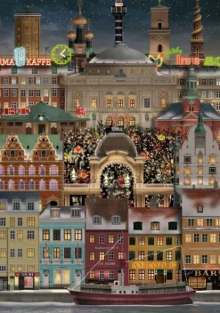 Kinder Martin Schwartz Puzzle »Weihnachten in Kopenhagen«
