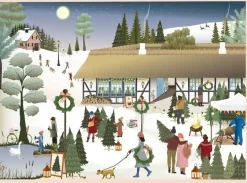 Kinder VISSEVASSE Puzzle »Weihnachtsbaumfarm«