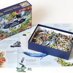 Kinder Laurence King Verlag Puzzle »Wilde Ozeane«