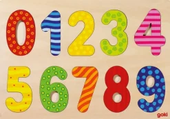 Kinder GOKI Puzzle-Set »Zahlen- und Buchstabenpuzzle«