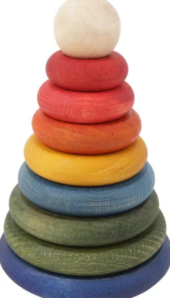 Kinder Wooden Story  Regenbogen Stapelturm