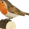 Wildlife Garden Rotkehlchen aus Holz