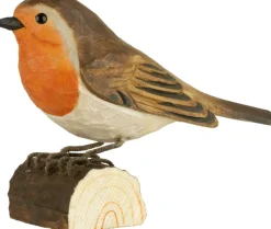 Wildlife Garden Rotkehlchen aus Holz