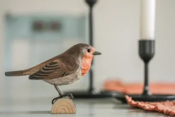 Wildlife Garden Rotkehlchen aus Holz