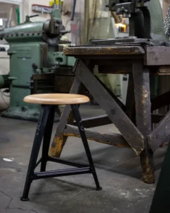 ROWAC -Schemel »Eiche Mattschwarz«