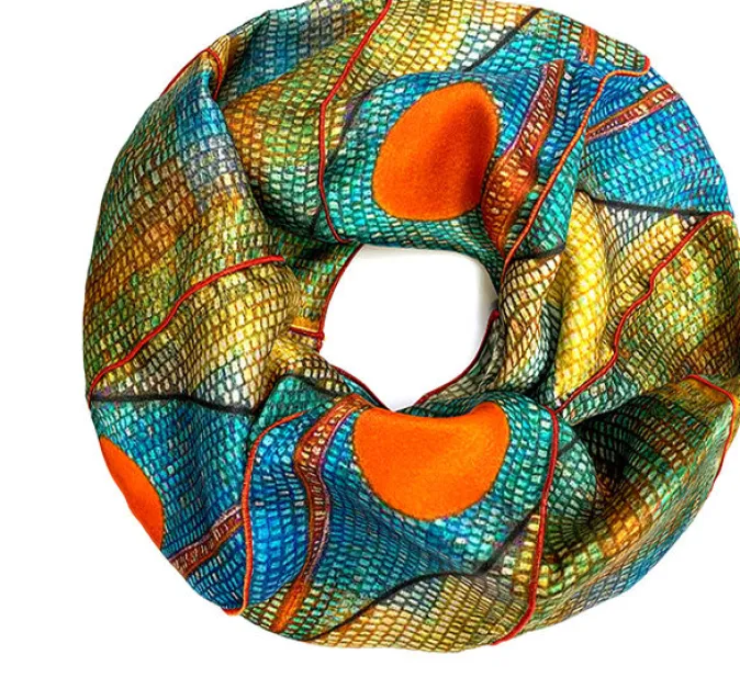 Ulrike Isensee DS Rundschal nach Paul Klee »Ad Parnassum«