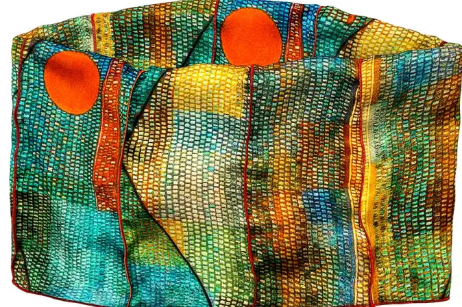 Ulrike Isensee DS Rundschal nach Paul Klee »Ad Parnassum«