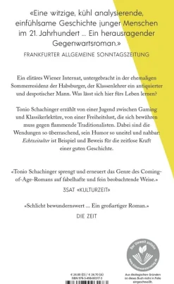 ZEIT Buchhandlung Schachinger, T: Echtzeitalter