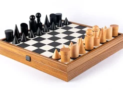 Kinder MANOPOULOS Schachspiel »Bauhaus Schwarz & Weiß« mit Schachfiguren