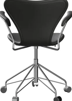 Fritz Hansen Schreibtischstuhl »Series 7™«, Schwarz