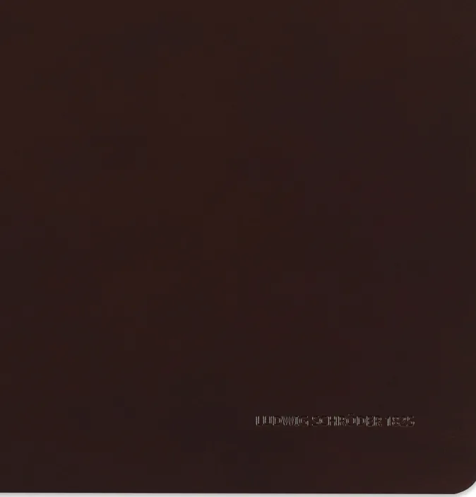 Ludwig Schröder GmbH & Co. KG Schreibtischunterlage in Braun