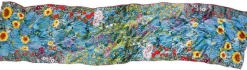 Ars mundi Seidenschal »Bauerngarten mit Sonnenblumen«, nach Gustav Klimt