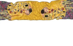 Ars mundi Seidenschal »Der Kuss«, nach Gustav Klimt