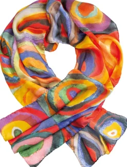 Wassily Kandinsky Seidenschal »Farbstudie Quadrate«,1913 nach