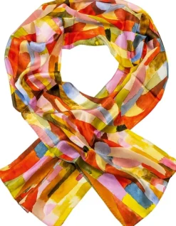 Ars mundi Seidenschal »Gewölbte Kammern«, nach Paul Klee