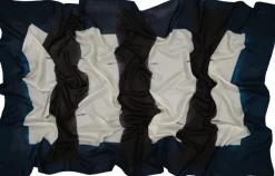 denovembre Seidenschal »LIGNES«