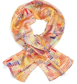 Ars mundi Seidenschal »Mit dem Eingang« nach Klee