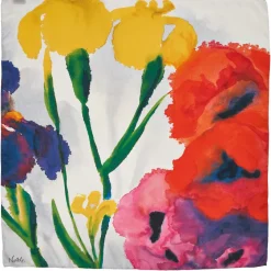 Emil Nolde Seidentuch »Schwertlilien und drei Mohnblüten« nach Nolde