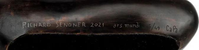 Ars mundi Senoner, Richard: Skulptur »Achtsamkeit«, 2021