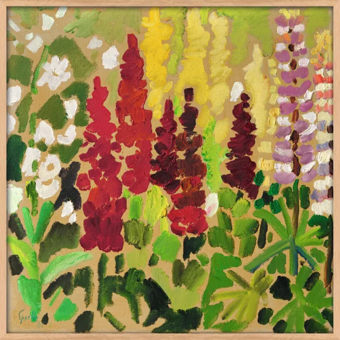 Ars mundi Siegward Sprotte: Bild »In meinem Garten« (1981)