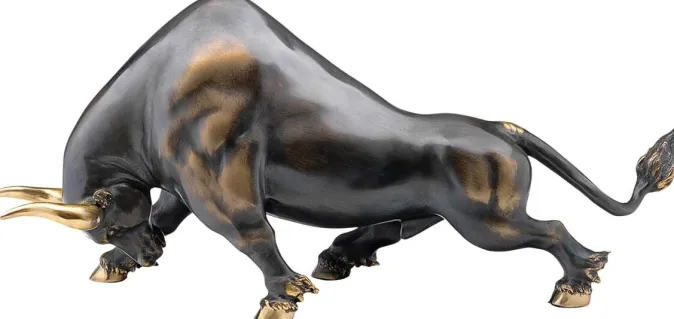 Ars mundi Skulptur »The Energy Black«, 2018, Bronze