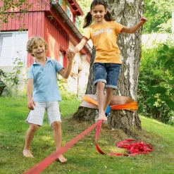 Kinder Slackstar Slackline blau