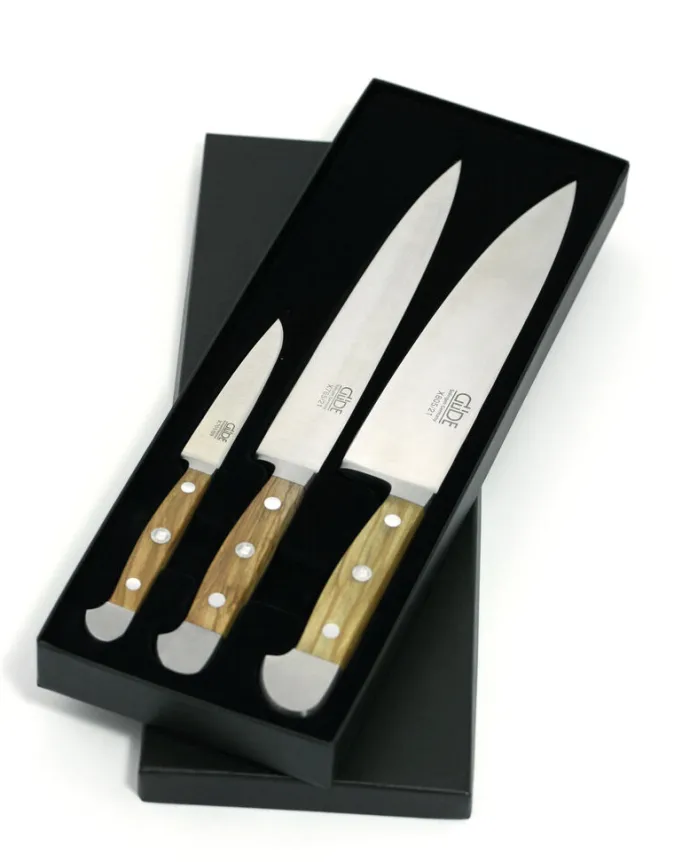 GÜDE Spickmesser aus Olivenholz