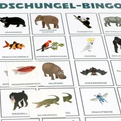 Kinder Laurence King Verlag Spiel »Dschungel-Bingo«